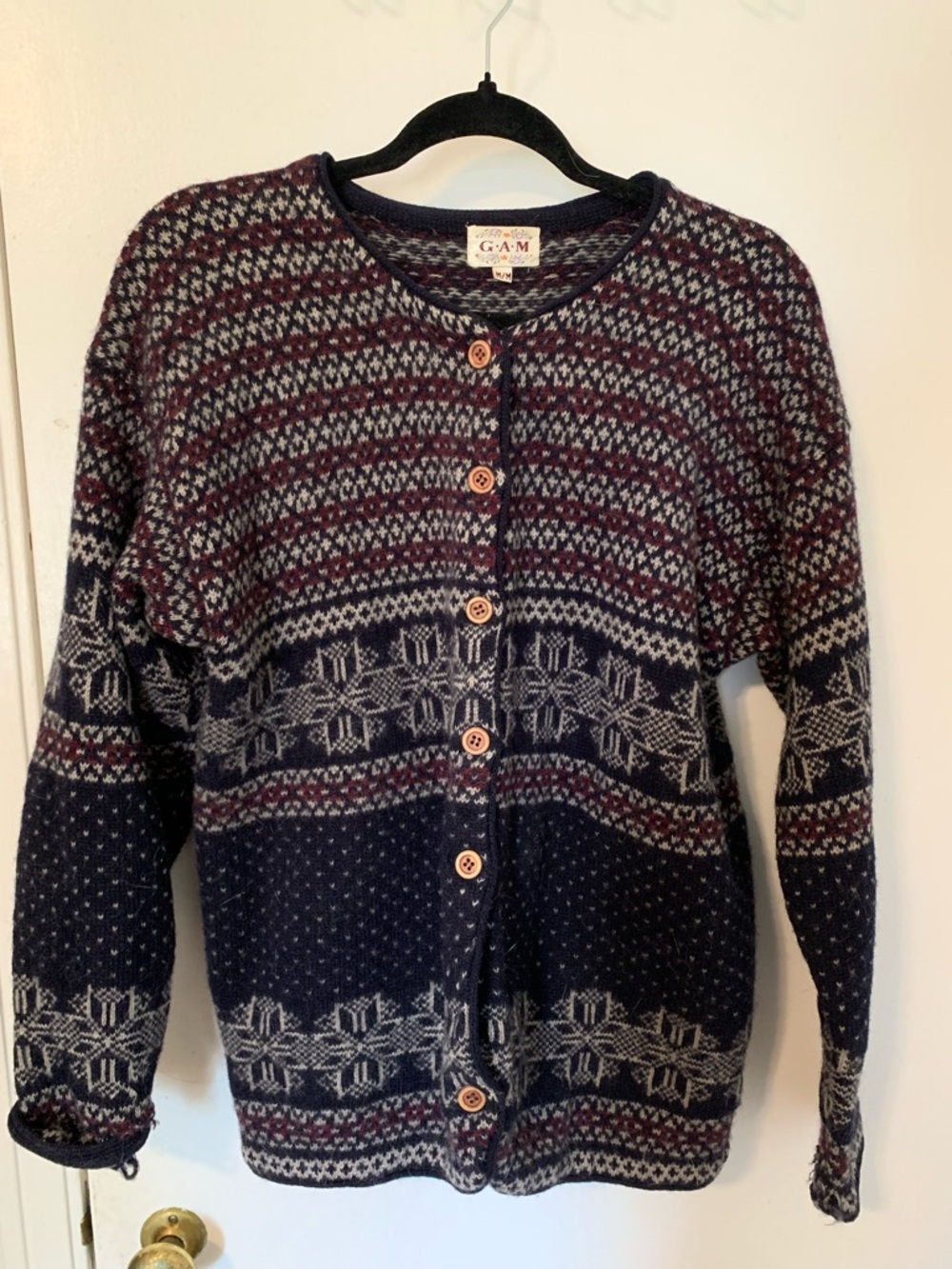 Vintage Wool Cardigan